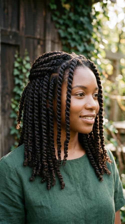 Chunky Two-Strand Twists