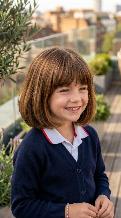 Classic Bob with Bangs