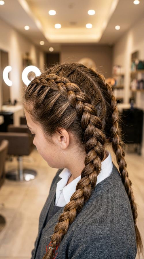 Classic Double Dutch Braids