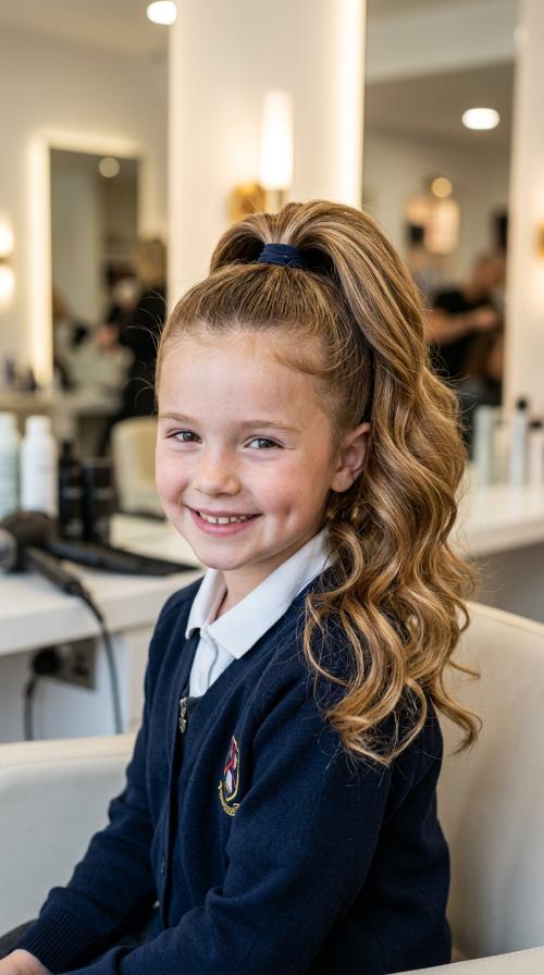 Classic High Ponytail