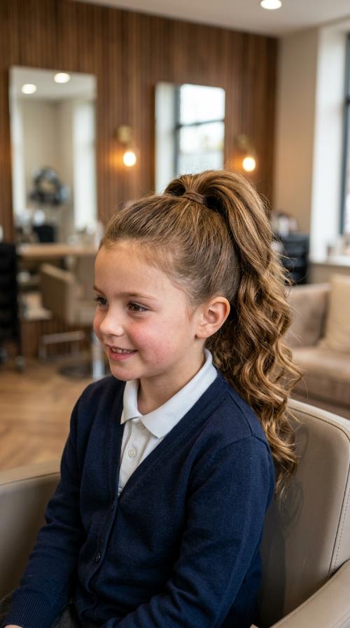 Classic High Ponytail