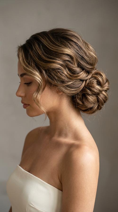 Classic Low Chignon