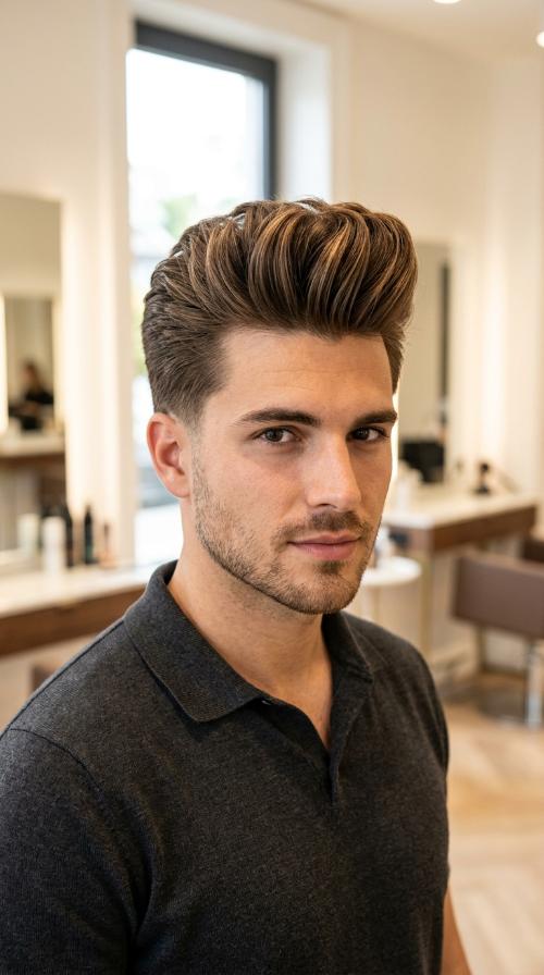 Classic Pompadour