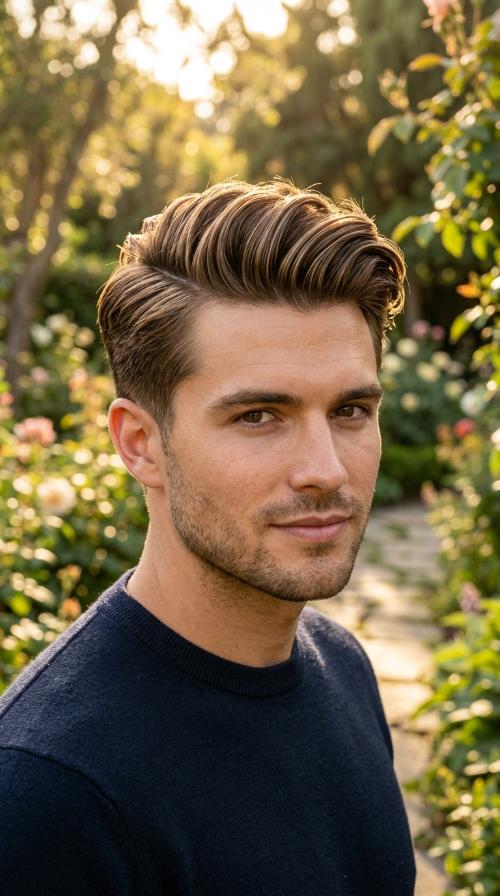 Classic Side Part