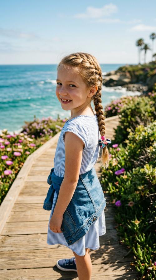 Classic Single French Braid