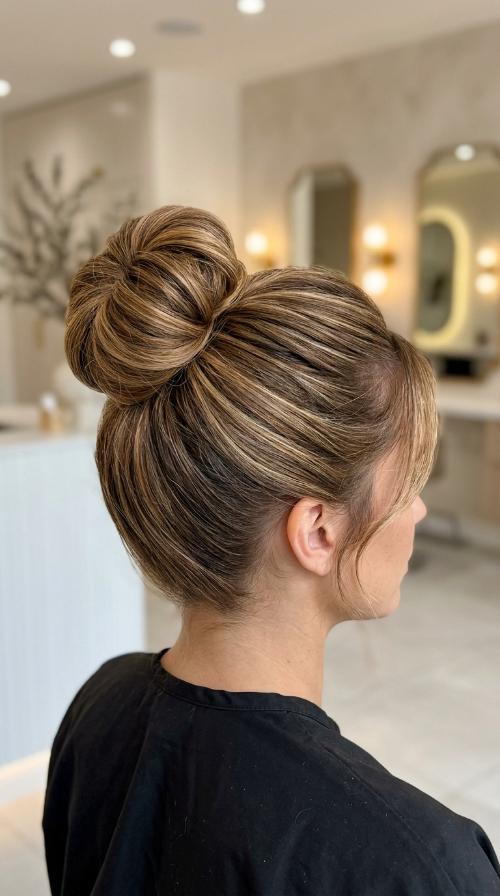 Classic Sleek High Bun