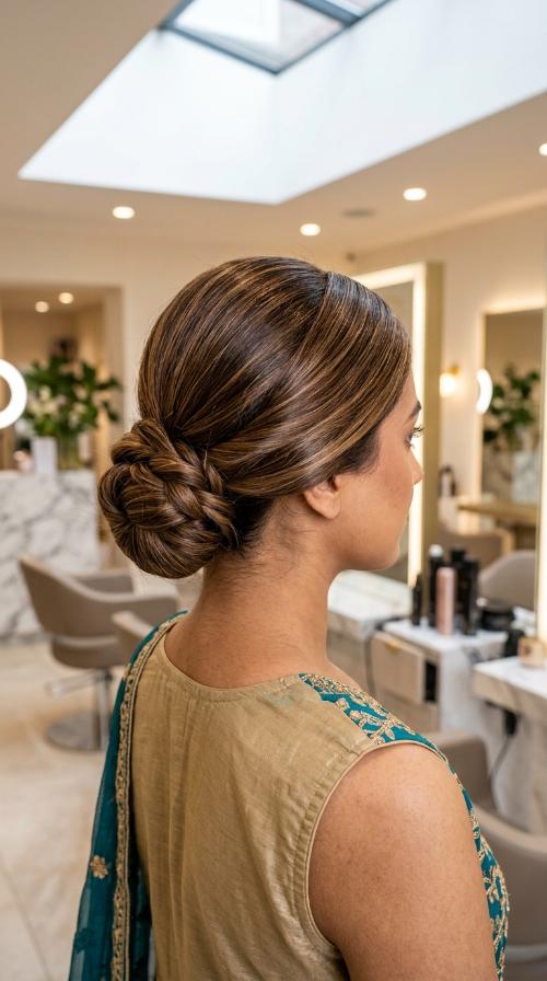 Classic Sleek Low Bun