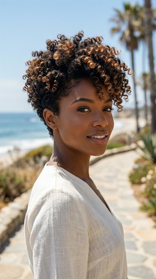 Coiled Tapered Cut