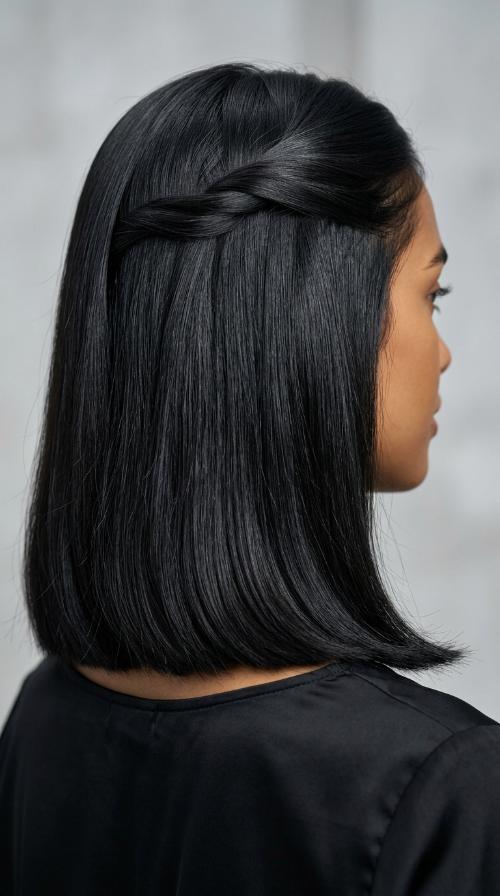 Cold-Comb Straightening Style