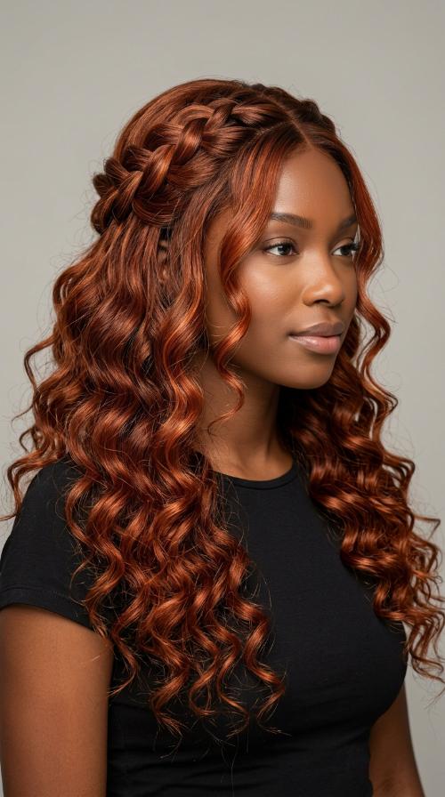 Copper Ginger Deep Wave
