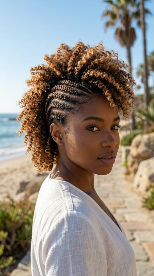Cornrow Mohawk (Frohawk)