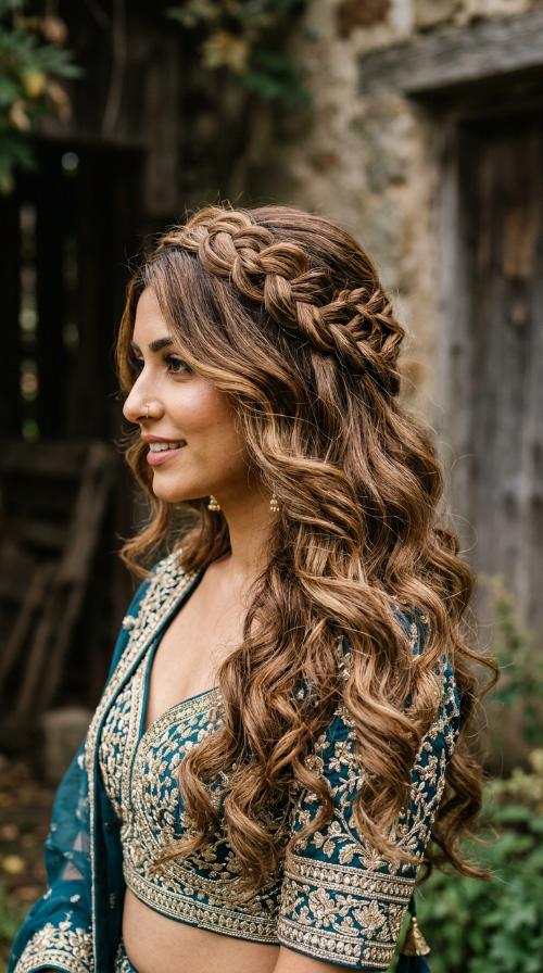 Criss-Cross Braided Crown