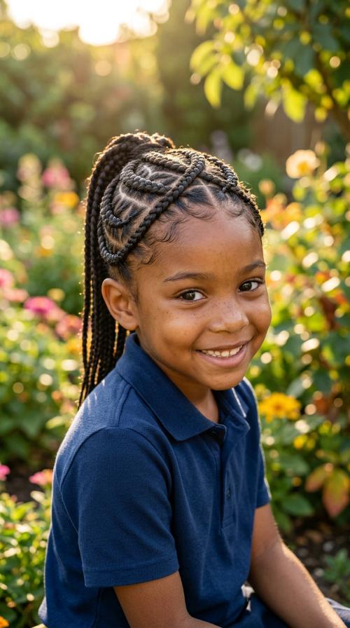 Criss-Cross Cornrows