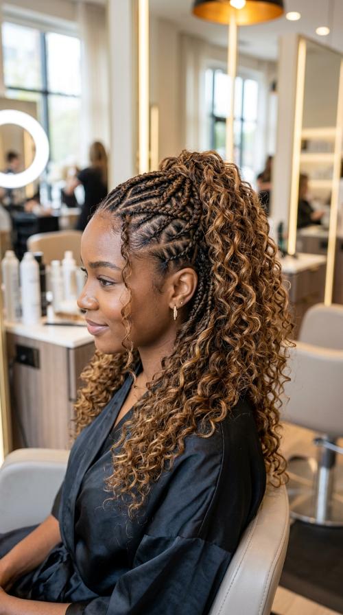 Criss-Cross Pattern Braids