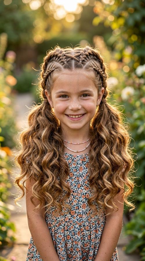 Criss-Cross Pigtails