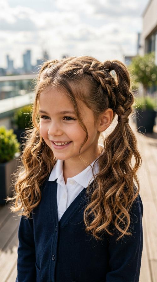 Criss-Cross Pigtails