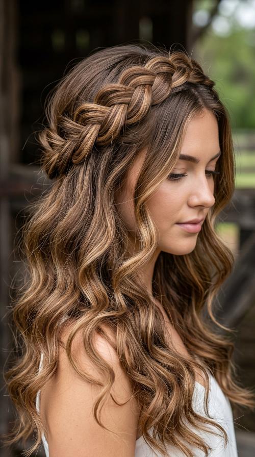 Crown Braid Halo