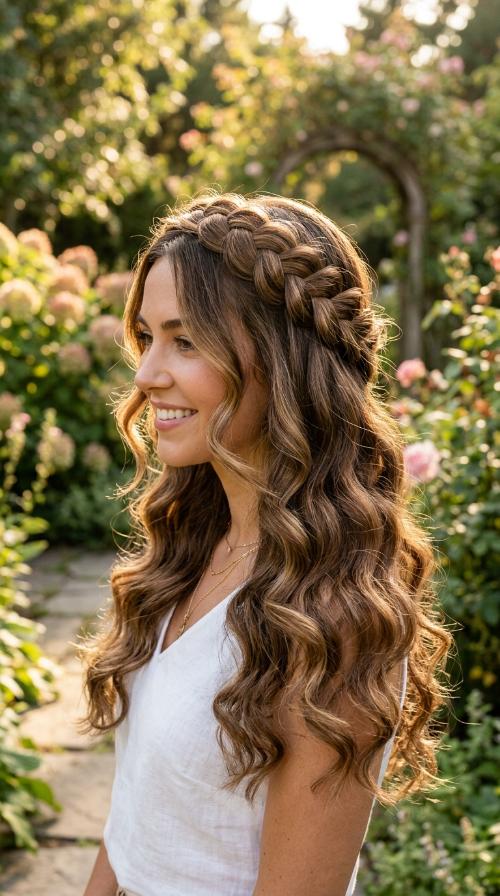 Crown Braid Halo