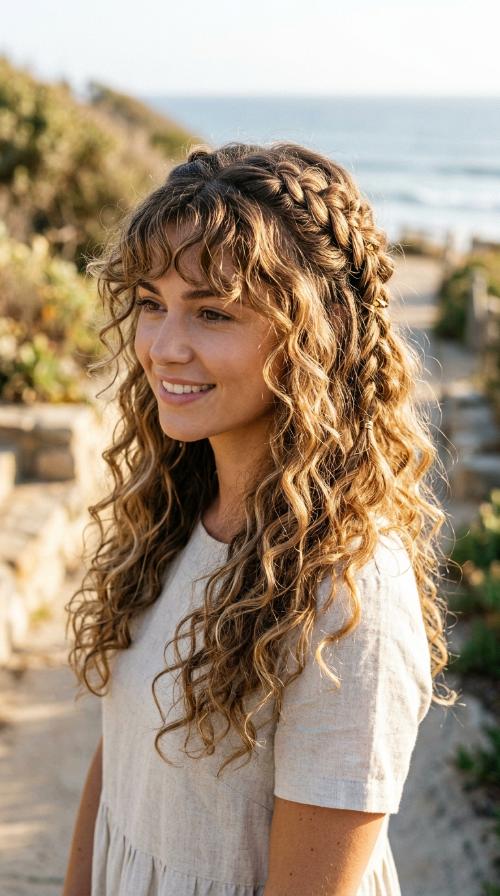 Curly Bangs