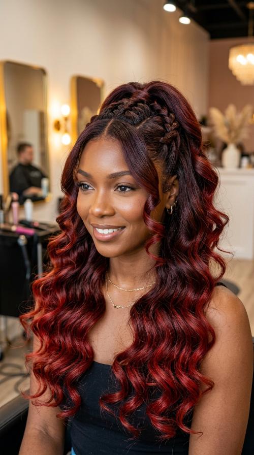 Deep Auburn Body Wave
