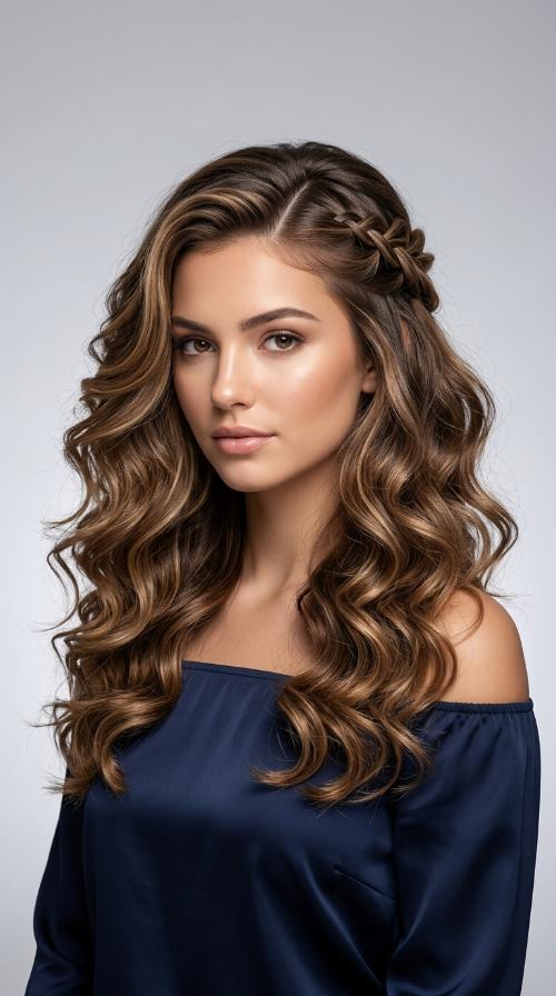 Deep Side Part Slick