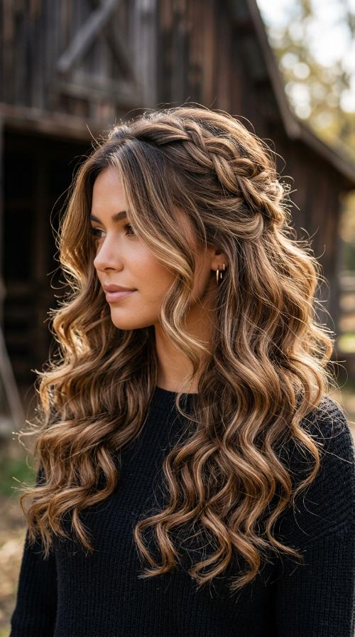 Deep Side Part with Soft Waves