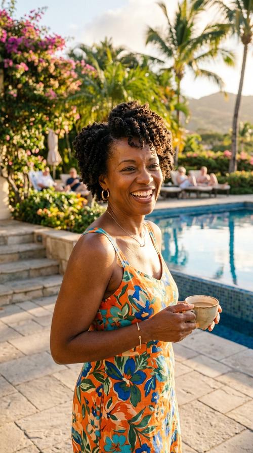 Defined Afro Puff