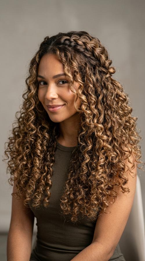 Defined Natural Curls