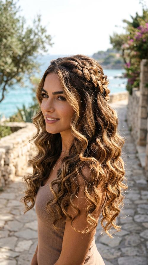 Defined Spiral Curls