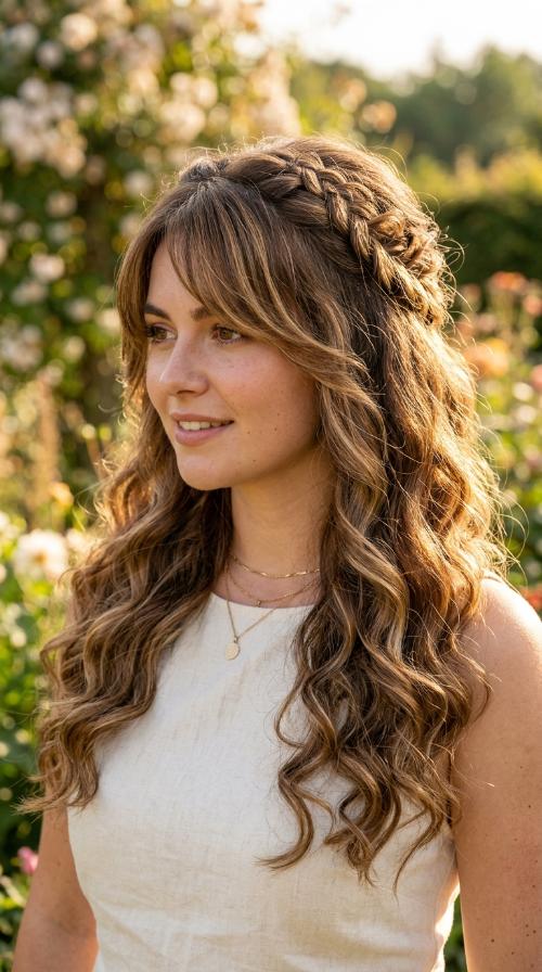 Diagonal Feathered Fringe
