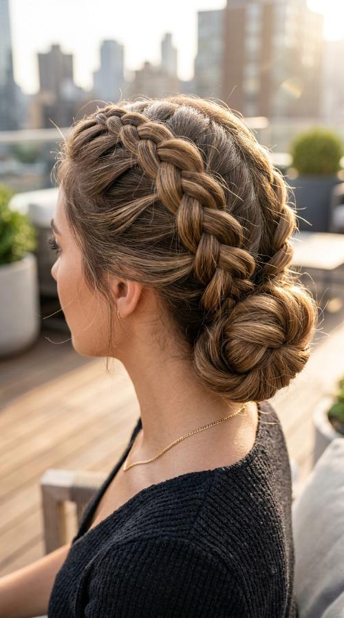 Double Braided Low Knot