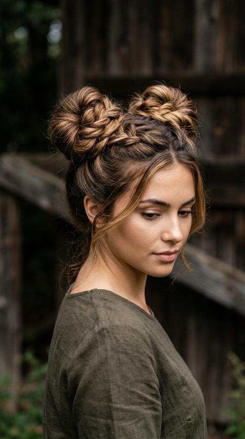 Double Bun Space Buns