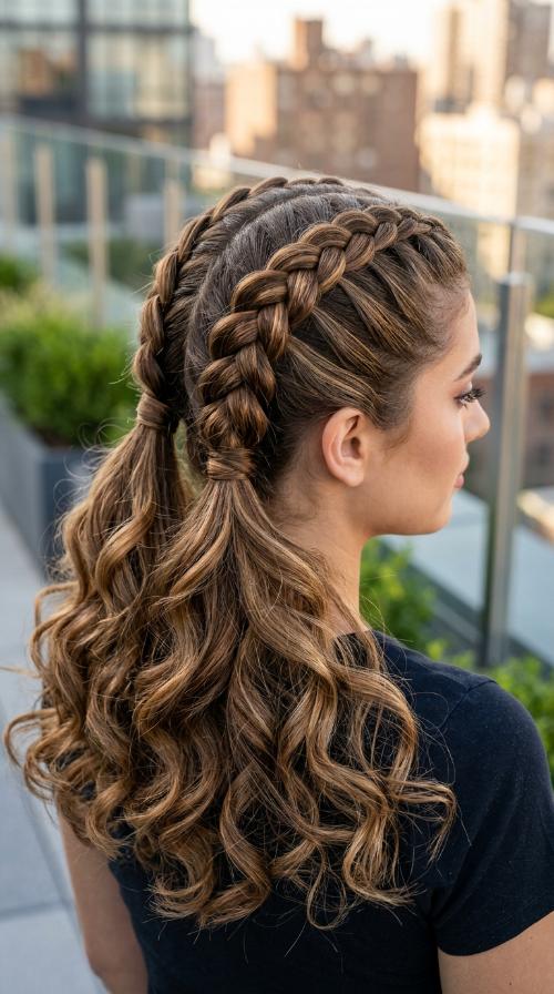 Double Dutch Boxer Braids