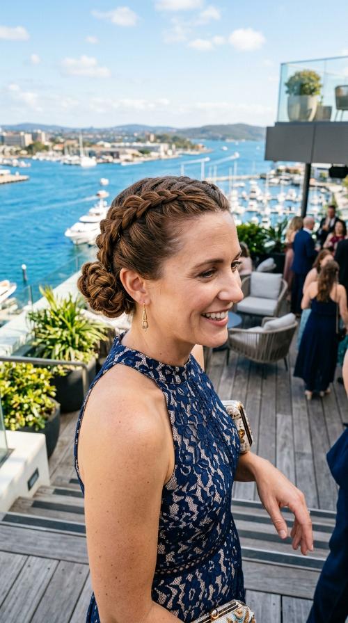 Double Dutch Braid Buns
