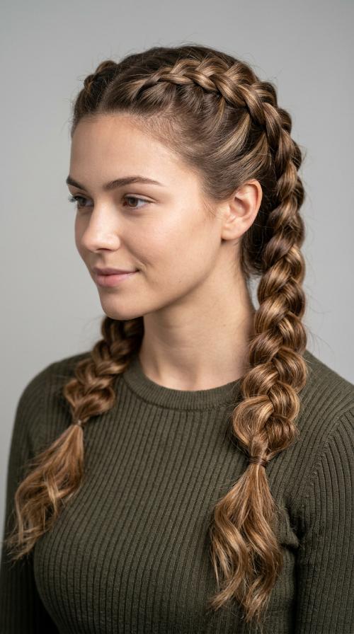 Double Dutch Braids