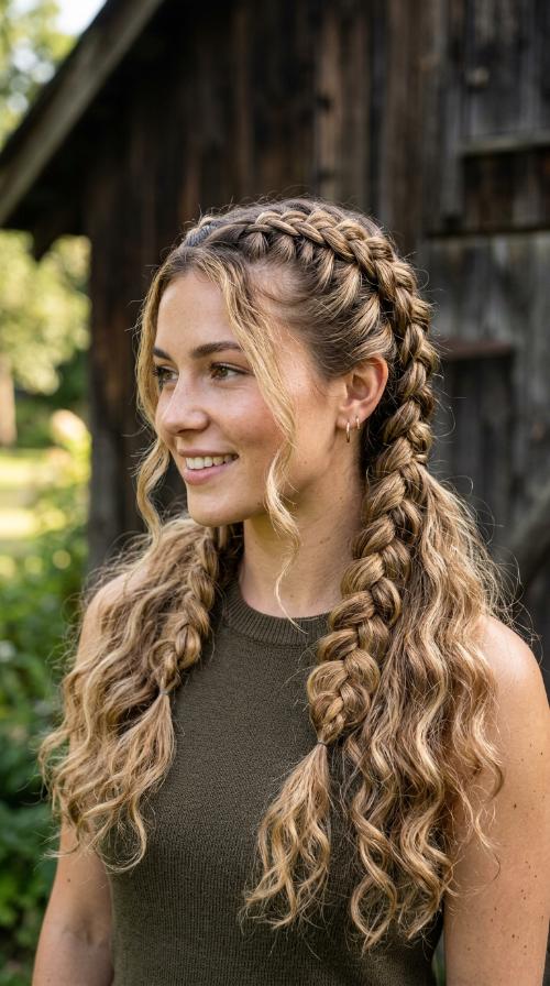 Double Dutch Braids