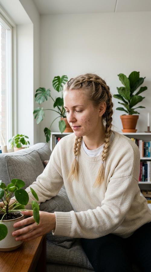 Double French Braid Pigtails
