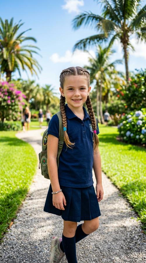 Double French Braid Pigtails