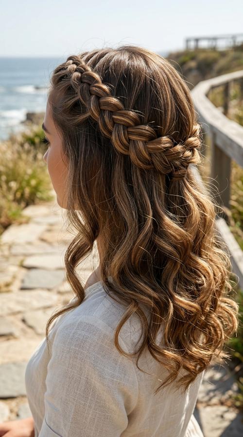 Double French Braids