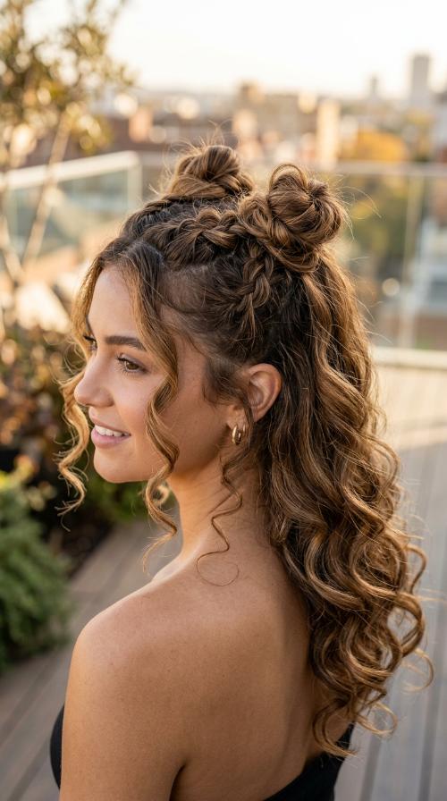 Double Mini Space Buns