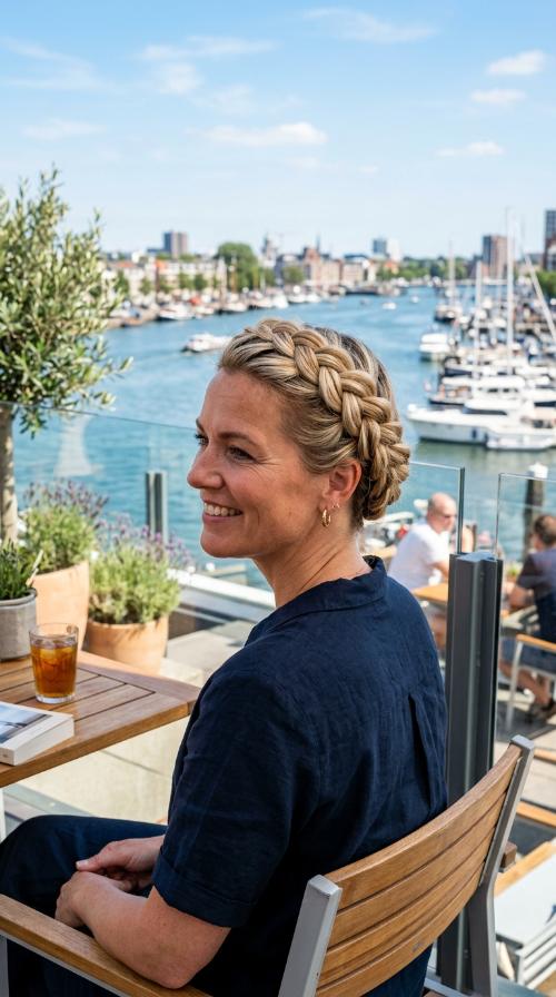 Dutch Braid Crown