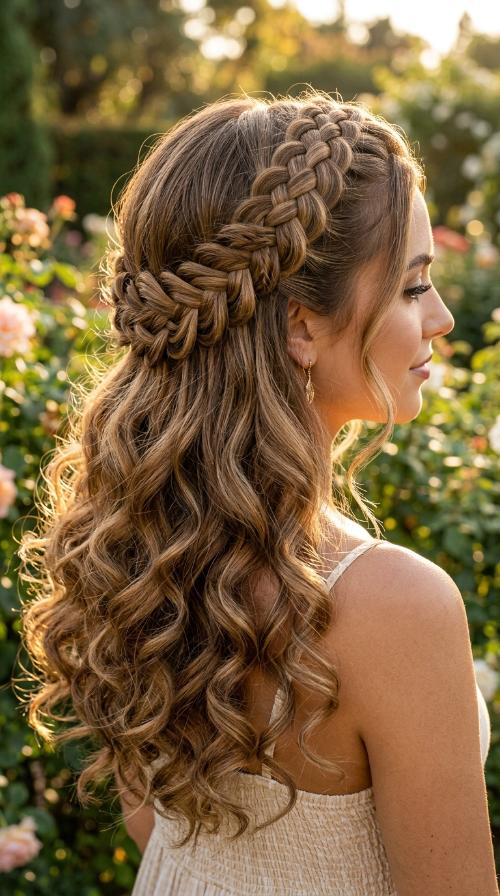 Dutch Braid Crown