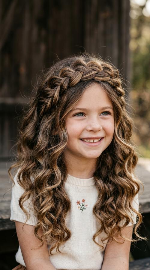 Dutch Braid Crown