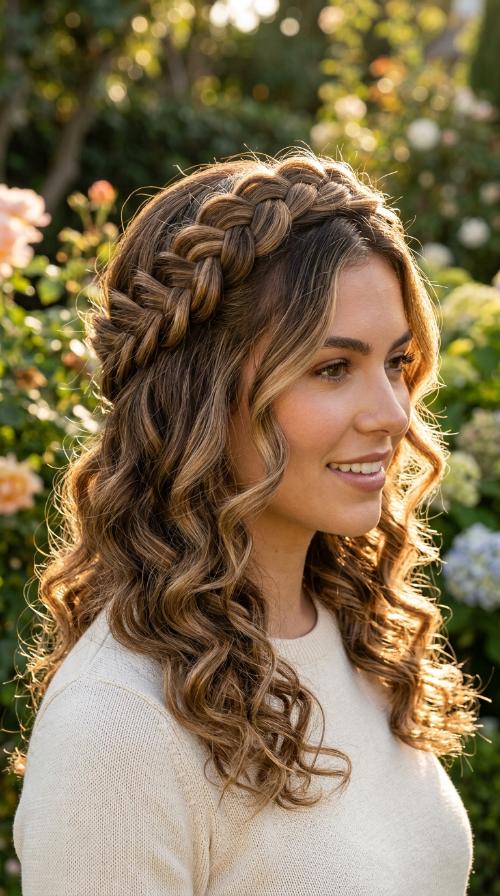 Dutch Braided Crown