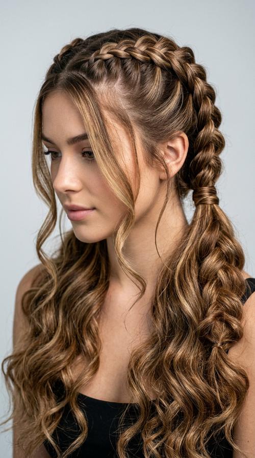 Dutch Braided Pigtails