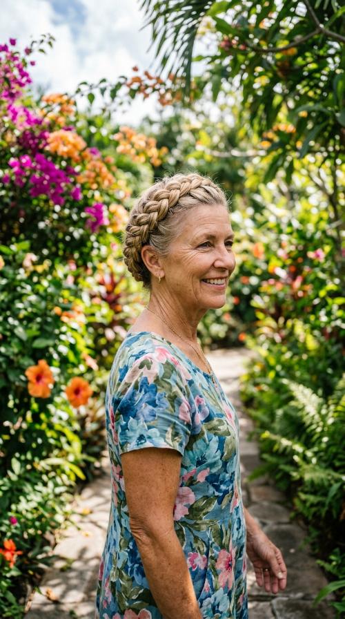 Dutch Crown Braid