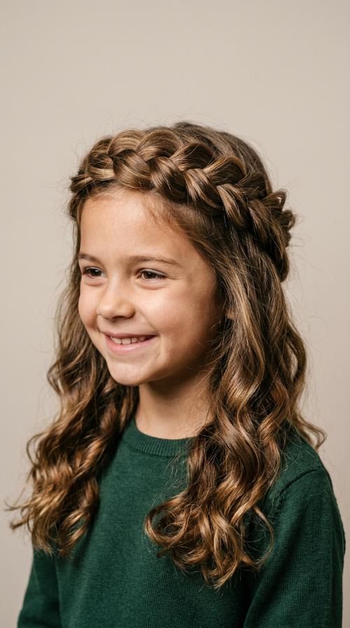 Dutch Crown Braid