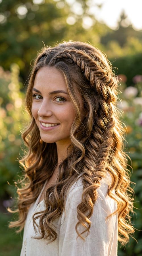 Easy Fishtail Braid