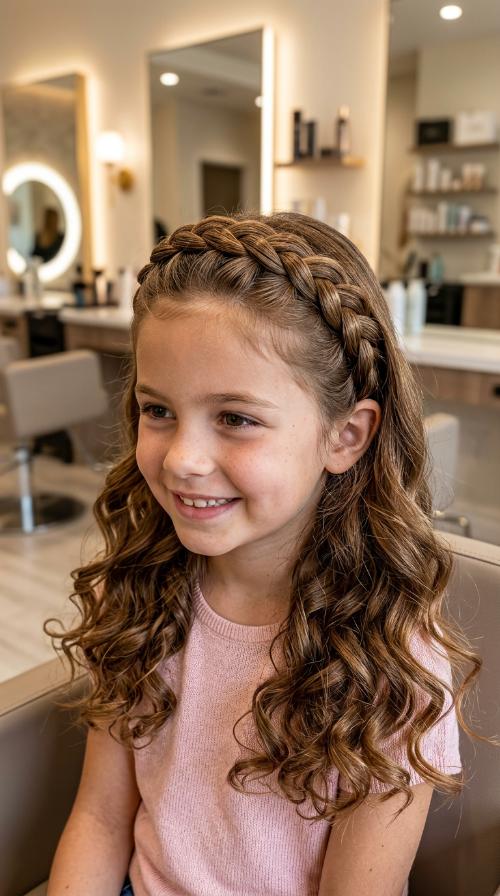 Easy Headband Braid