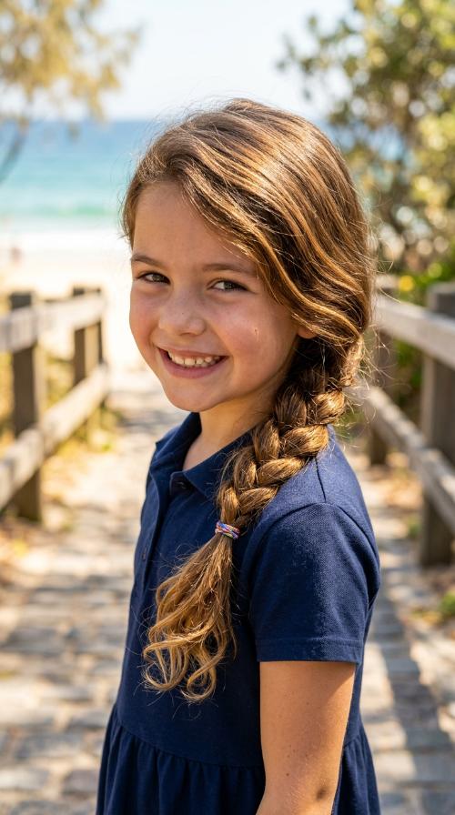 Easy Over-the-Shoulder Braid